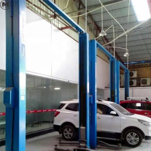 1850mm Height 2 Post Auto Lift 380V Safety Operation With 5 Tons Capacity