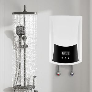 Quality High-end Bathroom Instant Electric Shower Hot Tankless Water Heater for sale