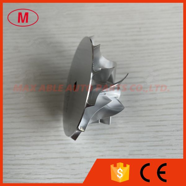 K26 5326-123-2039 44.15/66.00mm 6+6 blades high performance aluminum 2618/billet compressor wheel for 5326-970-6720