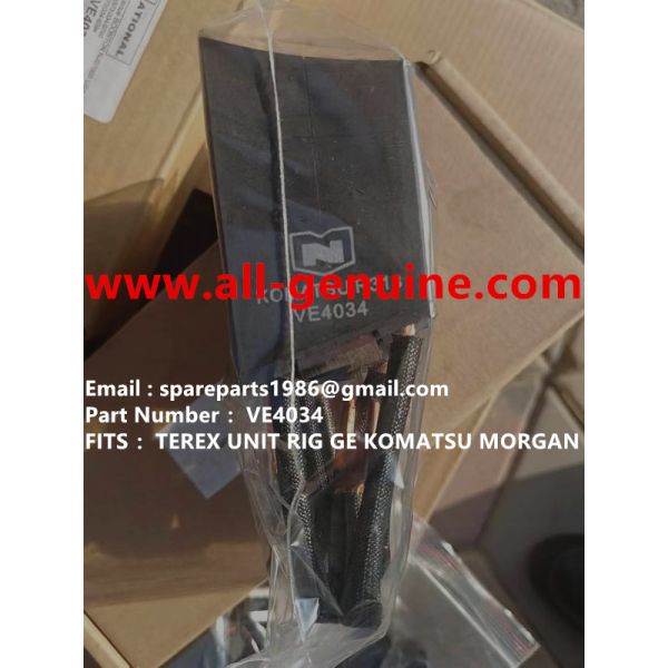 VE4034 CARBON BRUSH FITS GE TEREX UNIT RIG BUCYRUS MT4400AC MT5500 MT3600 NTE240 NTE260 NHL DUMP TRUCK HAULER MINING