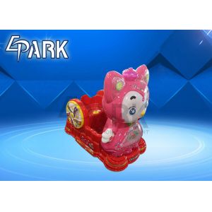 Cartoon Design Ahri Swing Kiddy Ride Machine / Kids Rocking Car Toy