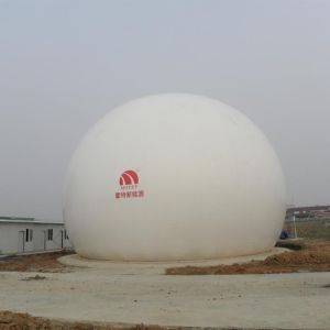 Free Standing Double Membrane Biogas Holder