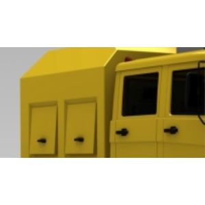 135 KW Emergency Power Supply Vehicle Provide The Electrical Safeguard