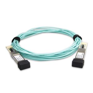 OM2 OM3 OM4 15M QSFP28 To QSFP28 AOC Active Optical Cable