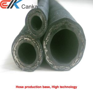 China Wire braid hydraulic hose SAE R2 R1 on sale