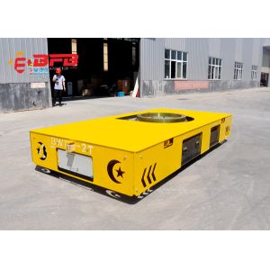 Battery Driven 30 Tons Trackless Transfer Cart Omnidirectional