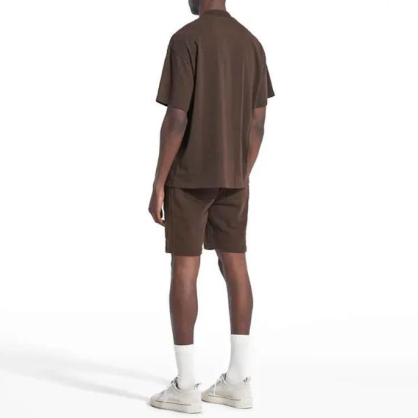 Premium Quality Tracksuit Oversized Casual Short Sets Men Summer 2 Piece Sets Tracksuits