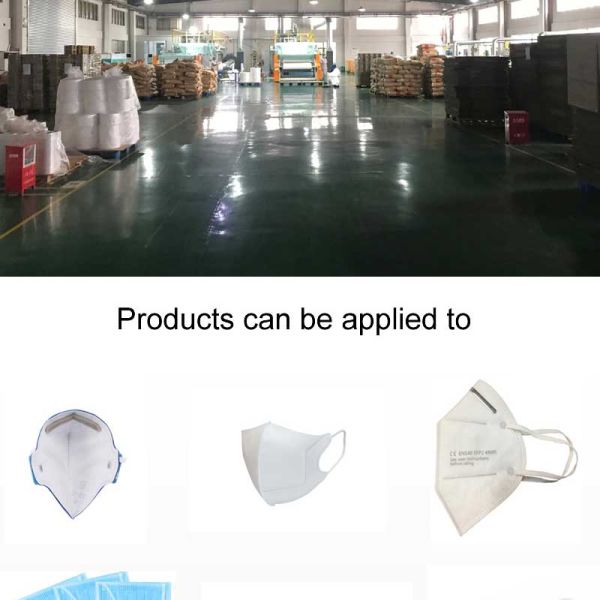 40gram Melt Blown Cloth 100% Polypropylene Spunbonded Nonwoven Fabric