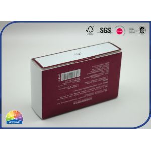 Foldable Cardboard Crate With Customized Size Offset Printing And Glossy / Matte