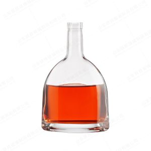 Custom Size Accepted Extra Super Flint Glass Bottle for Gin Vodka Tequila Whisky