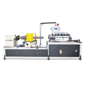 High Speed 150mm Kraft Paper Tube Making Machine Auto Spiral Multi Cutter
