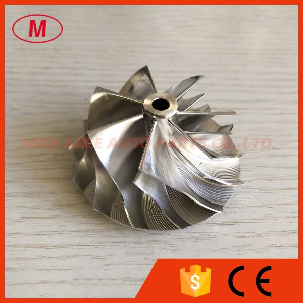 B03G 50.00/62.00mm 7+7 blades 1856-123-2000 Upgrade performance turbo milling/aluminum 2618/billet compressor wheel