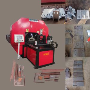 Quality Custom Made 15KW Angle Steel Cutting And Punching Machine for sale