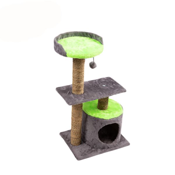 Customized Color Cat Climbing Frame Eco - Friendly Size 43 * 30 * 79CM