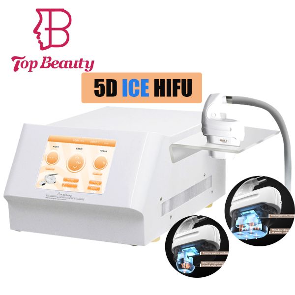 Buy Painless 5D Ice HIFU Skin Tightening Anti Wrinkle Device at wholesale prices