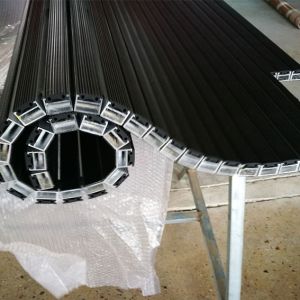 6063 T5 Aluminum Door Mats Anti Slip Rubber Infill