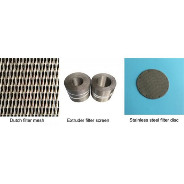 Mining / Chemical / Food Industry Odm 40 Micron Stainless Steel Mesh