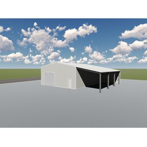 Prefabricated Metal Shed Steel Structure Building Structural Warehouse I Beam