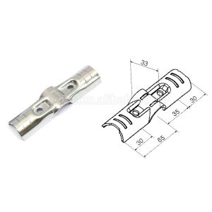 ANSI Chromed Lean Tube Connector Stamping Metal Joints