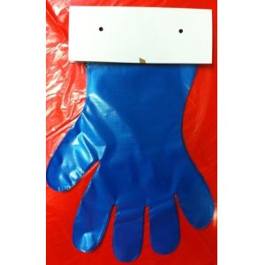 Food Grade Disposable PE Gloves Transparent Embossed / Smooth Surface OEM