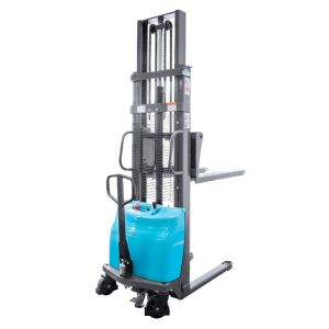 Battery Operated Semi Electric Pallet Stacker 2500mm Lift Height For Warehouse