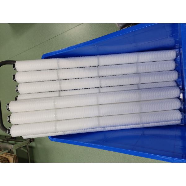 PPL Series OD 40 Inches High Rating PP Pleated Filter For Water Treatment