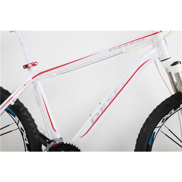 High grade disc brake Shimano 21 speed 6061 aluminium alloy MTB with 24 hole spoke wheel