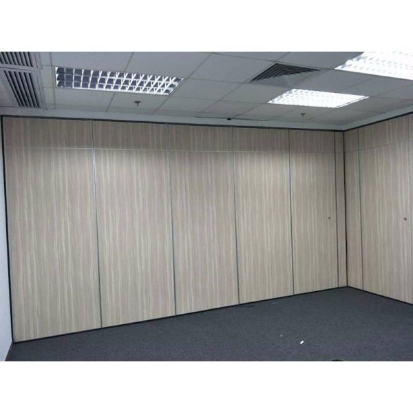 Floor To Ceiling Acoustic Room Dividers / Soundproof Movable Folding Room Partitions