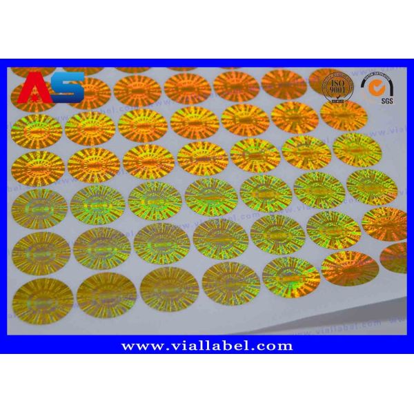 Buy Adhesive Scratch off Holographic Seal Sticker Custom Design at wholesale prices