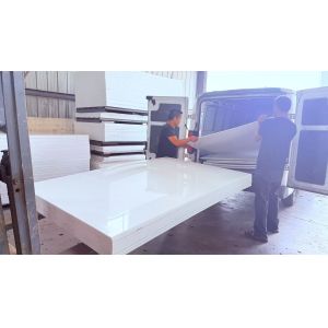 Quality 8mm UV Resistant White Polypropylene PP Wall Sheet Boards customized for sale