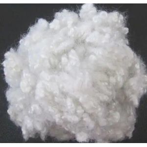 White Medium Crimp 1.2-15dtex Polyester Staple Fiber For Textiles
