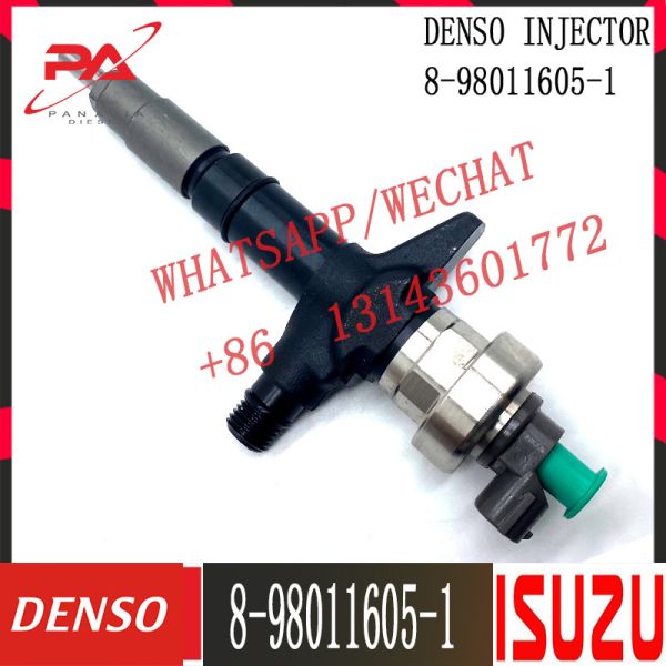 Buy 8-98011605-1 Diesel Common Rail fuel Injector For ISUZU 4JK1 8-98011605-1 095000-6990 095000-6993 at wholesale prices