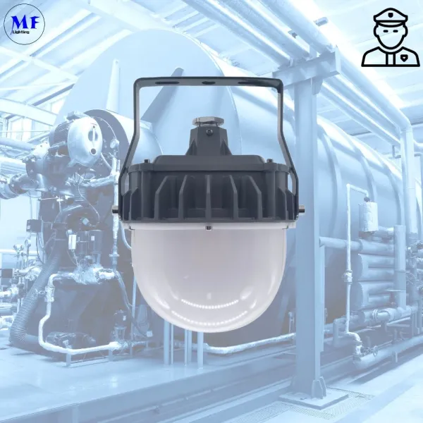 Factory Price Atex Certified High Bay Area Hanging Wall Mounted Atex Oil and Gasoline Harsh Environment 20W Zone 1 Zone 2 LNG Explosion Proof Lamp