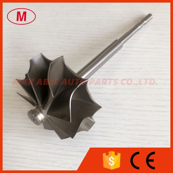 K26 54.55x64.4mm 9 blades 145.5mm shaft length Turbine wheel&shaft/turbo wheel