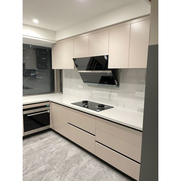 Buy Artificial Stone Three Section Track Export Packing Cabinet Wooden Closet at wholesale prices