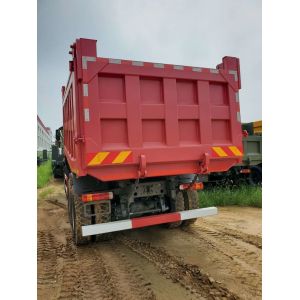 266hp HOWO 6x4 Heavy Duty Dump Truck With ZF8118 Steering