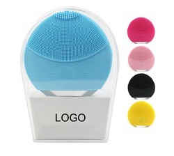 Private Label Usb Recharge Waterproof Vibrating Silicone Waterproof Face