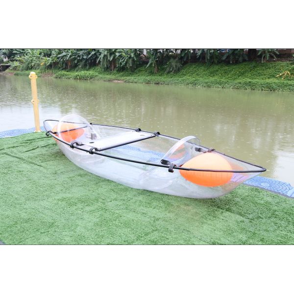 Buy Transparent polycarbonate plastic Transparent roto molded plastic kayak at wholesale prices