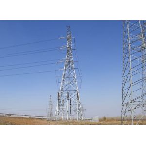 Overhead Transmission Line Steel Tower, Dead End Cable Tower for Power