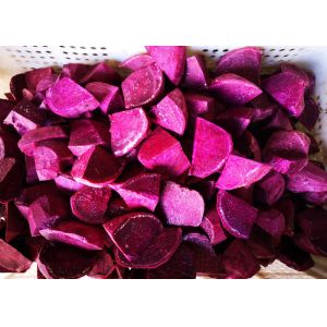 No Rotten IQF Frozen Steamed Sweet Purple Potatoes
