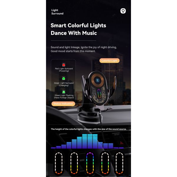 ESSAGER A5 Series Hook+Suction Cup Best Cell Phone Holder for Car Mount