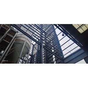 Cheapest Economical Hot-Rolled Steel Structure Shed Large Span Prefabricated