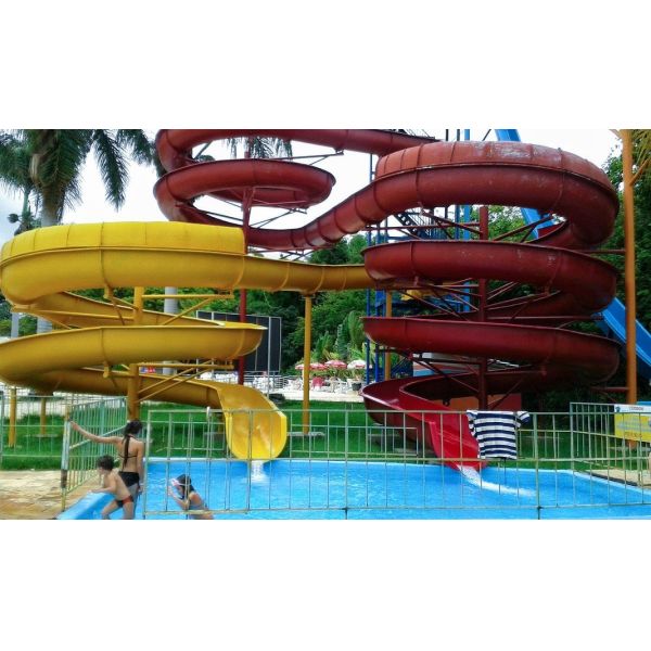 Kids Indoor Playground Water Play Amusement Machine Children Fiberglass Water Slide