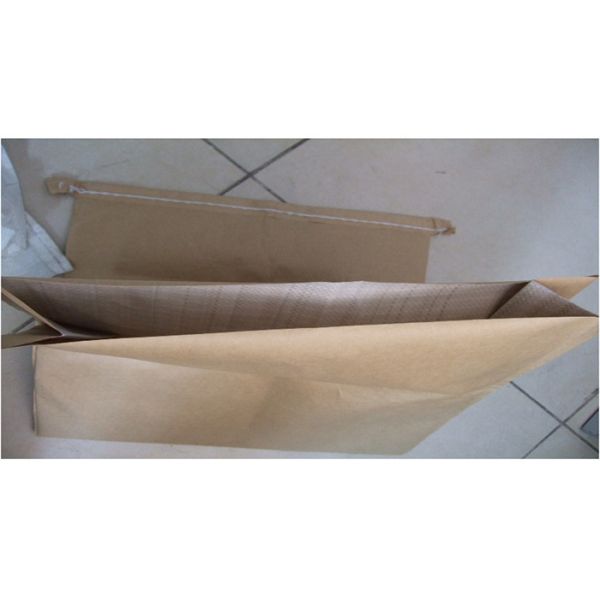 Laminated Brown Kraft Paper Multi Wall Packaging For Grains , Rice , Wheat