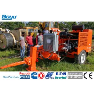 China Diesel 118kw 158hp Conductor Stringing Equipment Hydraulic Puller on sale