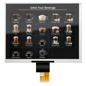 40pin LVDS Interface 8 TFT LCD Display 1024×768 250nits Brightness