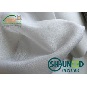 White Enzyme Wash Stretch Interfacing 75D * 75D C7520QX 150cm width