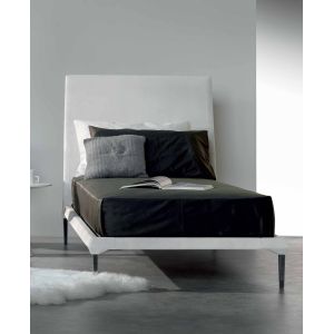 Cheap Bedroom Furniture for Apartment, Leather Bed