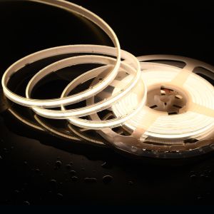 480 LEDs/m COB LED Strip 12V/24V 5m Length Warm/Cold White Spot-Free Flexible