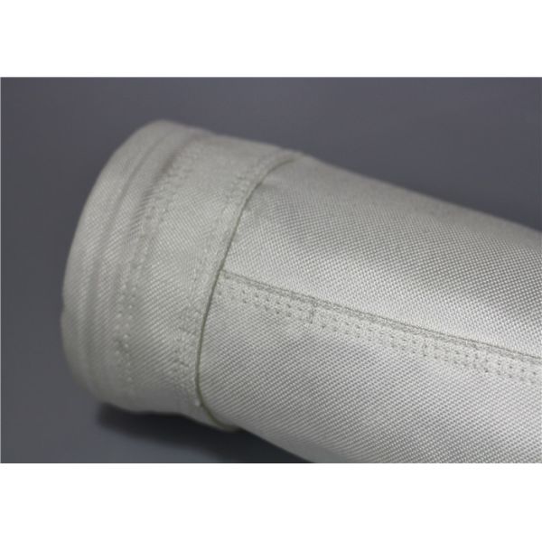 PTFE Treatment Fiberglass Filter Bag Sound Absorption Shock Proof 0.3-0.5mm Thick